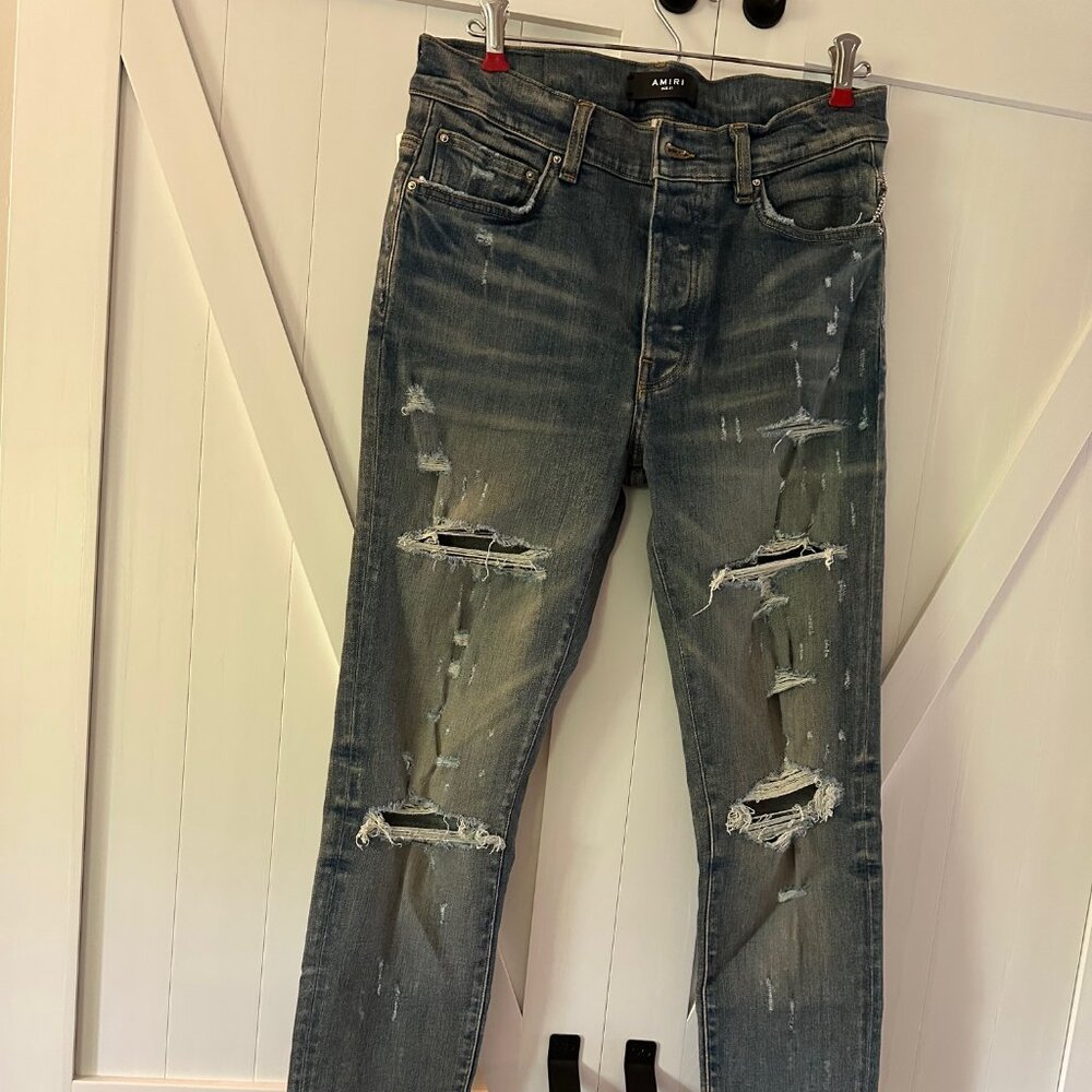 Amiri Thrasher Plus Jeans (size 31) NWT